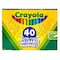 Crayola Crayola Ultra-Clean Fine Line Washable Markers, Assorted, PK40 5878-61 - alternate 2